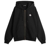 Casablanca Men's Black Loopback Casa Chrome Full Zip Hoodie