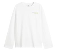 Casablanca Men's Glitch Orchid Long Sleeve T-Shirt White Medium