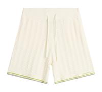 Casablanca Men's Tennis Boucle Shorts White