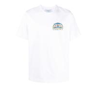 Casablanca Men's Vue De Damas White T-shirt | Size: XL Casablanca White XL