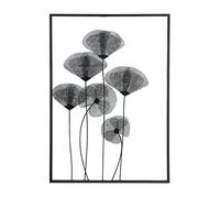 Casablanca Metal Wall Art - Black - Height 70cm