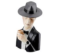 Casablanca modernes Design Decorative Figurine, Poly, Gray, Höhe 26 cm