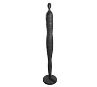Casablanca modernes Design Decorative Sculpture, Resin, Black, Höhe 134 cm