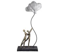Casablanca modernes Design Decorative Sculpture, Resin, Bronze, Höhe 48 cm