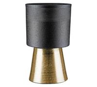 Casablanca modernes Design Decorative vase, Aluminium, Black, Höhe 29cm