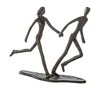 Casablanca modernes Design Sculpture, Iron, Brown, Höhe 17 cm
