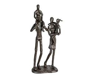 Casablanca modernes Design Iron Sculpture Brown Height 22 cm