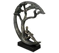 Casablanca modernes Design Sculpture, Resin, Bronze, Höhe 32 cm