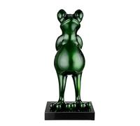 Casablanca modernes Design Sculpture, Resin Marble, Green, Höhe 68 cm