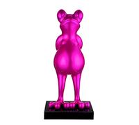 Casablanca modernes Design Sculpture, Resin Marble, Pink, Höhe 68 cm
