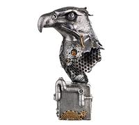 Casablanca modernes Design Sculpture, Resin, Silver Colours, Höhe 27 cm