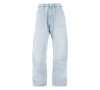 Casablanca monogram-pattern jeans - Blue 30-34-36-38