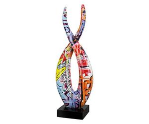 Casablanca mordernes Design Decorative Figurine, Resin, Colourful, Höhe 36 cm