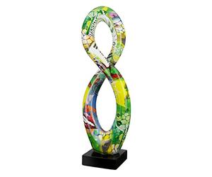 Casablanca mordernes Design Decorative Figurine, Resin, Colourful, Höhe 37 cm