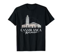 Casablanca Morocco Architectural City Art T-Shirt
