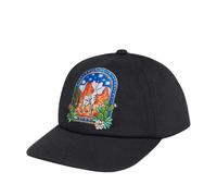 Casablanca Patch Cap L'Arche Du Desert Nuit Black Hat - One Size