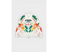 Casablanca Printed Coach Jacket Casa Moto White - L