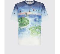 CASABLANCA Printed Technical Fabric T-shirt - Size: XL - male