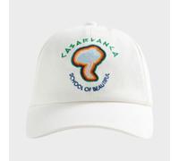 Casablanca Rainbow Mushroom Embroidered Cap White - One Size