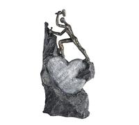 Casablanca - Sculpture - Decorative Figure - Heart - Steinmetz - Poly - Bronze - 37 x 19 cm
