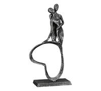 Casablanca - Sculpture, figure, decorative figure - Stand by me - antique silver - 23 x 11 x 5 cm