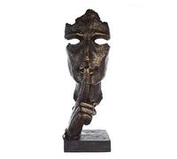Casablanca Sculpture, Poly, Bronze Colour, Höhe 39 cm
