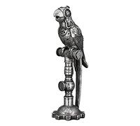 Casablanca Sculpture, Poly, Silver Colours, Höhe 30,5 cm