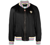 Casablanca Souvenir logo-patch bomber jacket - Black L