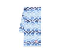 Casablanca Space Dye Monogram scarf - Blue One Size