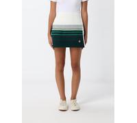 CASABLANCA Striped High-Waisted Cotton-Blend Pencil Mini Skirt - Size: XS - female