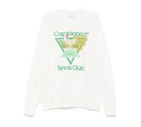 Casablanca Tennis Club Icon printed sweatshirt - Neutrals XL