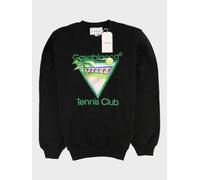 Casablanca Tennis Club Sweatshirt Black - XL