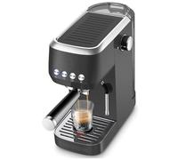 CASABREWS Espresso Machine 20 Bar, Professional Espresso Coffee Machine with Steamer, Coffee Maker Cappuccino Latte Machine with 1.3L Removable Water Tank, Black, Gift for Dad Mom