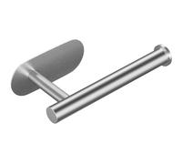 CasaCulina Toilet Paper Holder, Rustproof Adhesive Toilet Paper Holder, Stainless Steel Toilet Roll Holder Self Adhesive, No Drilling Toilet Paper Roll Holder Stick on Wall (1Pack, Brushed Nickel)