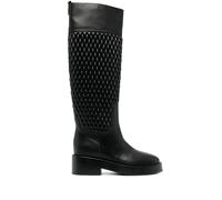 Casadei Dome quilted riding boots - Black 36-37-38-39-40-41