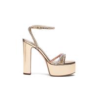 Casadei Patty Andromeda embellished platform sandals - Gold 37-38-39-39 1/2-40