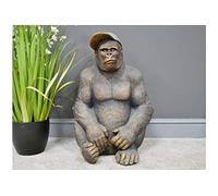 Casadomu Gavin The Gorilla Ornament Lifestyle Statue Resin Ape Monkey Figure Home Decor