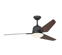 CasaFan 513254 Ceiling Fan with Light Eco AVIATOS 132 Walnut/Basalt Grey BG-NB