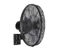 CasaFan Airos Eco Silent Wall fan with remote control Black 54