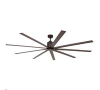 CasaFan Big Smooth Eco ceiling fan, 220 cm, bronze