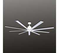 CasaFan Big Smooth Eco ceiling fan, 220 cm, white