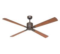 DC Ceiling Fan ECO NEO III 152 BZ Black / Teak