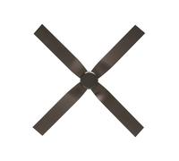 CasaFan Eco Ventos ceiling fan, bronze, metal, IP44, DC, Wi-Fi