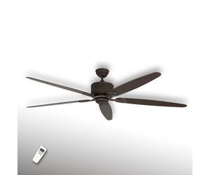 CasaFan Five-bladed ceiling fan Eco Elements brown