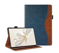 CASAFUNY Case for Honor Pad 9 12.1 Inch, PU Leather Multi-Angle Folio Protective Case for Tablet, Blue