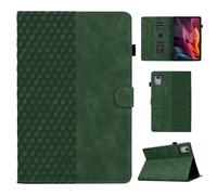 CASAFUNY Case for Lenovo Tab K11 Plus 11.45 Inch 2024 (TB352FU), PU Leather Tablet Protective Case Wallet Multi-Angle Stand Cover Case Leather Case for Lenovo Tab K11 Plus 11.45 Inch 2024, Green