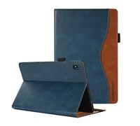 CASAFUNY Case for Nokia T20 Tablet Cover TA-1392/TA-1397/TA-1394 Tablet Cover, Shockproof Protective Case with Card Slots Stand Cover Protective Cover for Nokia T20, Blue