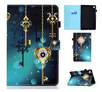 CASAFUNY Case for Samsung Galaxy Tab A8 2021 10.5 Inch (SM-X200/SM-X205) Ultra Slim Shockproof Stand Folio Cover With Auto Wake/Sleep Protective Cover for Samsung Galaxy Tab A8, Antique Clock