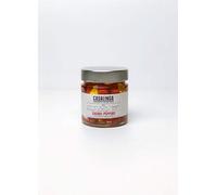 Casalinga Cherry Peppers with Goat Cheese in Oil, 220 g