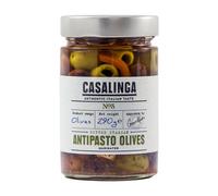 Casalinga Marinated Pitted Italian Antipasto Olives 290g